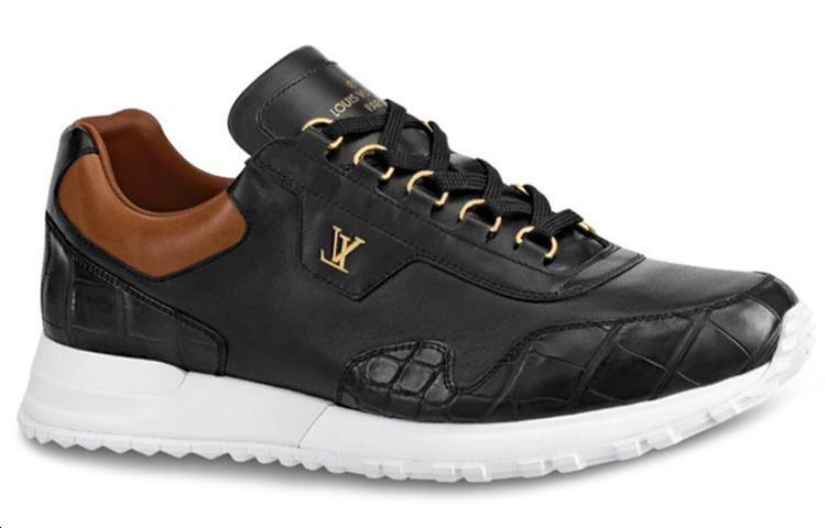 LV LV Run Away Sneakers 'Black Brown Gold' 圖 2