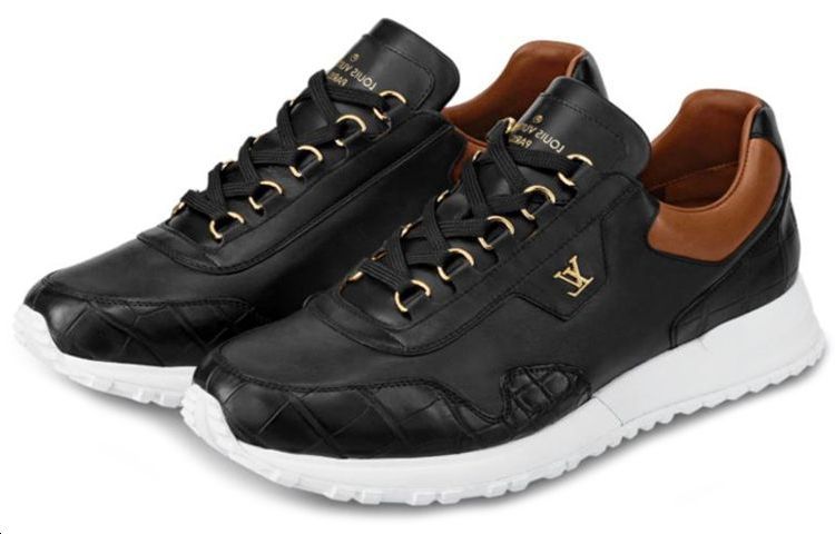 LV LV Run Away Sneakers 'Black Brown Gold' 圖 3
