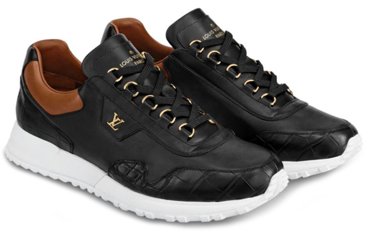 LV LV Run Away Sneakers 'Black Brown Gold' 圖 4
