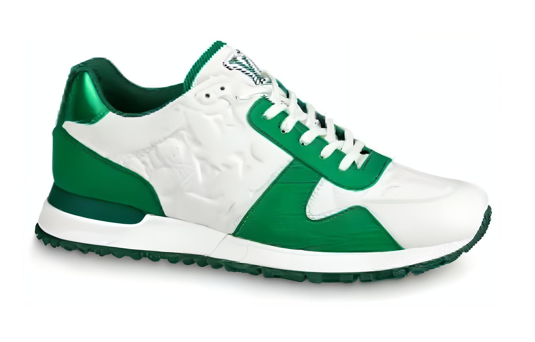 LV LV Run Away Sneakers 'White Monogram with Metallic Green' 圖 2