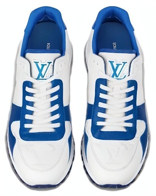Louis Vuitton LV Run Away Sneakers 'White Monogram with Blue EPI' 1AA6OD Lookbook Louis Vuitton LV Run Away Sneakers 'White Monogram with Blue EPI' 1AA6OD