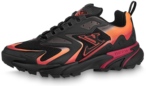 Louis Vuitton Sepatu LV Runner Tatic 'Hitam Oranye Merah' 1ABFQO Buy Louis Vuitton Sepatu LV Runner Tatic 'Hitam Oranye Merah' 1ABFQO