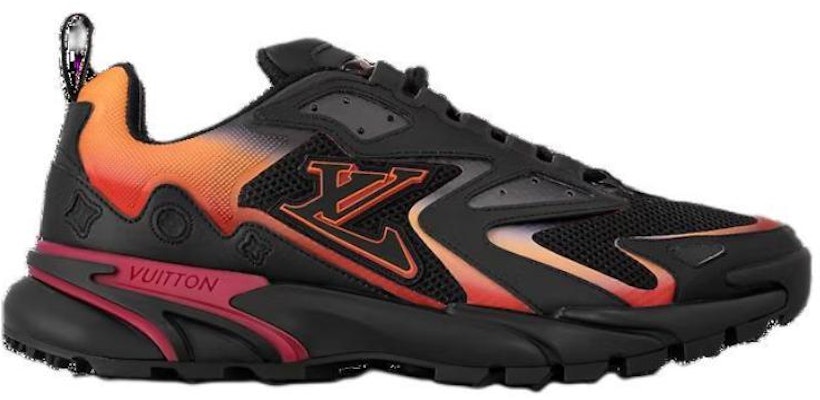 Louis Vuitton LV Runner Tatic Sneakers 'Black Orange Red' 1ABFQO Order Louis Vuitton LV Runner Tatic Sneakers 'Black Orange Red' 1ABFQO