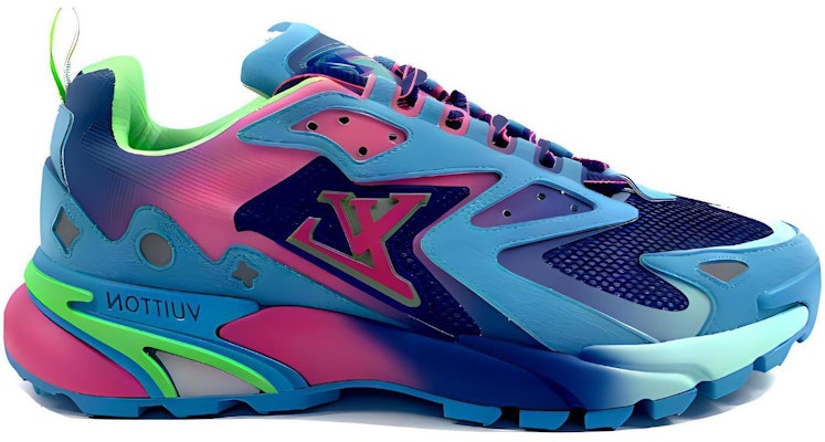 路易威登 LV Runner Tatic运动鞋 '蓝粉绿' 1A9UOL Order 路易威登 LV Runner Tatic运动鞋 '蓝粉绿' 1A9UOL