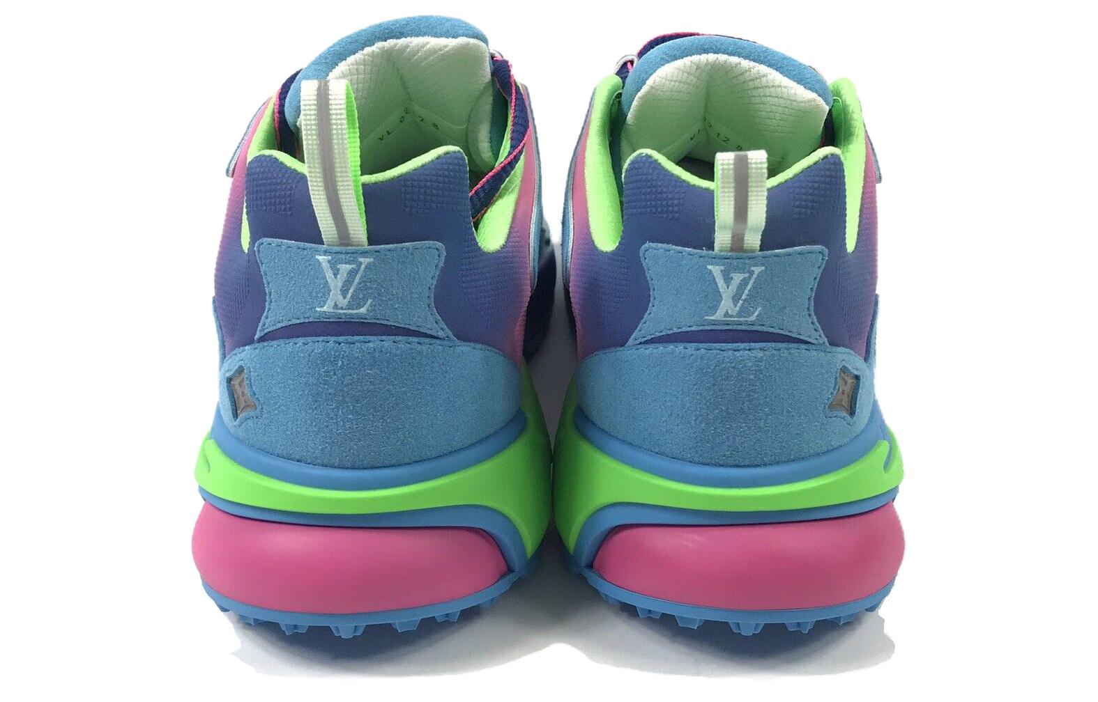 Shop 路易威登 LV Runner Tatic运动鞋 '蓝粉绿' 1A9UOL