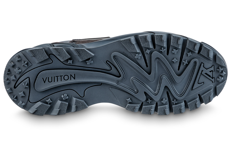 Purchase 路易威登 Runner Tatic 時尚系帶運動鞋 灰色