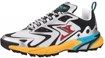 Louis Vuitton LV Runner Tatic Sneakers 'Silver Multi-color' 1A9TVA Louis Vuitton LV Runner Tatic Sneakers 'Silver Multi-color' 1A9TVA