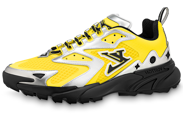 Louis Vuitton LV Runner Tatic Sneakers 'Yellow Silver' 1AA3A6