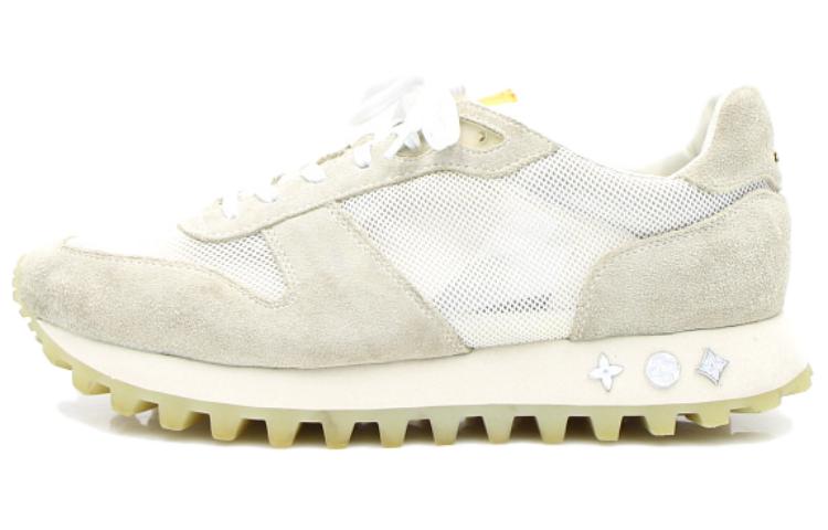 Louis Vuitton LV Runner White Suede SS19 1A4PJB