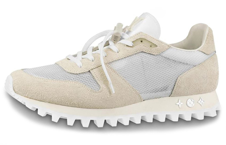 Order Louis Vuitton LV Runner Putih Suede SS19 1A4PJB