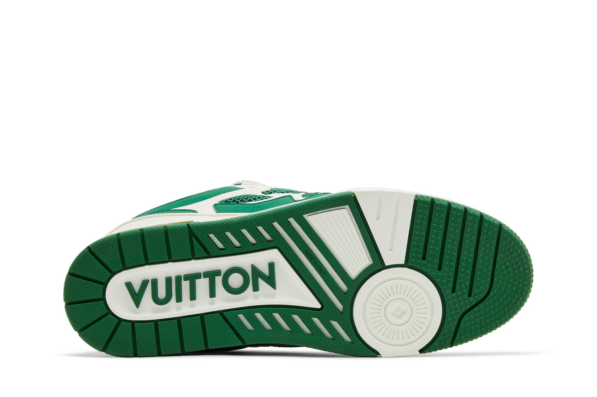 Purchase Louis Vuitton LV Skate Baskets Vert Blanc 1AC520