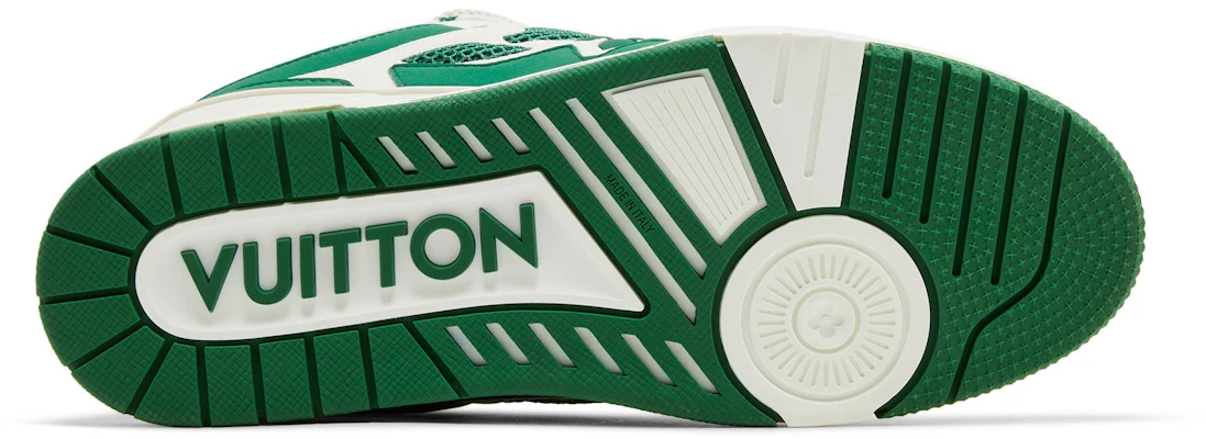 Louis Vuitton LV Skate Baskets Vert Blanc 1AC520 Purchase Louis Vuitton LV Skate Baskets Vert Blanc 1AC520
