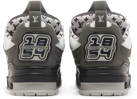 Louis Vuitton LV Skate Sneaker Grijs Wit 1AC52K Details for Louis Vuitton LV Skate Sneaker Grijs Wit 1AC52K