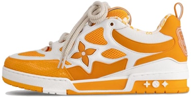 Louis Vuitton LV Skate Sneaker Yellow White 1AC534 Louis Vuitton LV Skate Sneaker Yellow White 1AC534