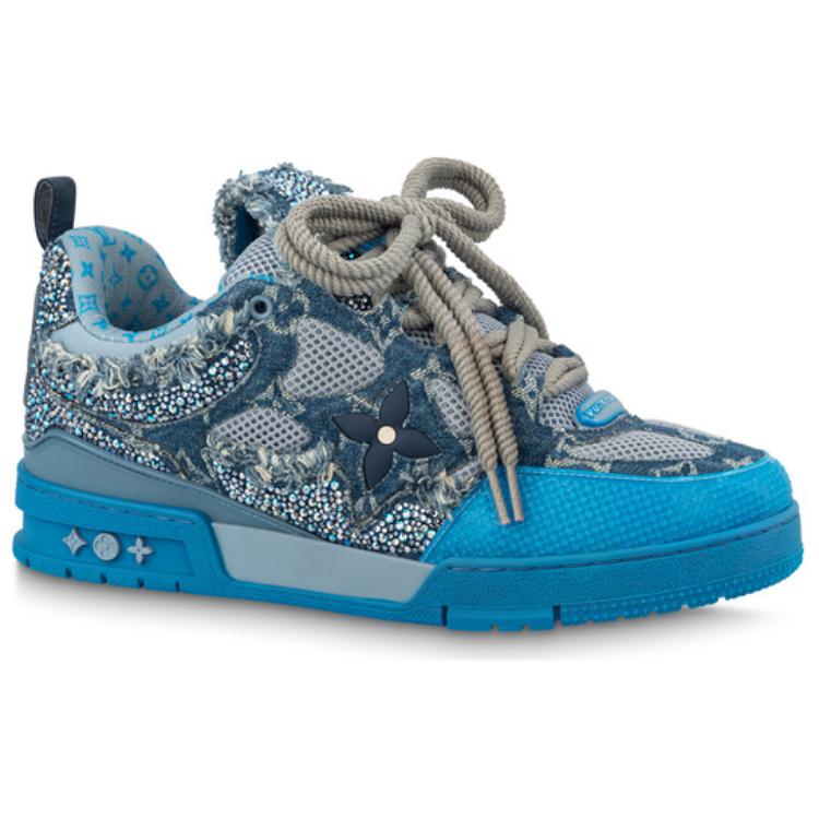 Order 루이비통 LV 스케이트 스니커즈 '블루' 1ABMH9