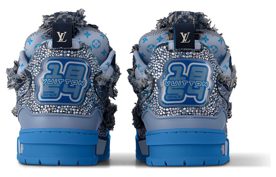 Comprar Louis Vuitton LV Skate Sneakers 'Blue' 1ABMH9 Novelship