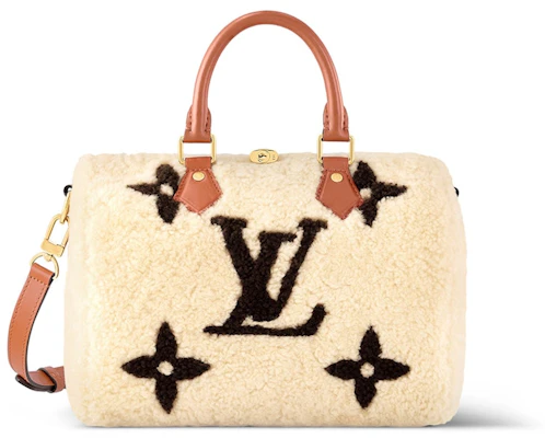 Louis Vuitton LV SKI Speedy Bandouliere 25 Crema/Marrón Buy Louis Vuitton LV SKI Speedy Bandouliere 25 Crema/Marrón
