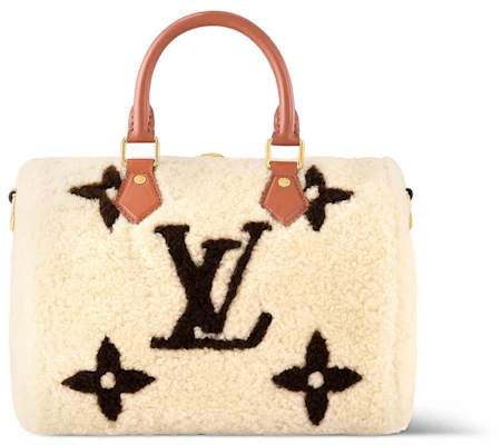 Louis Vuitton LV SKI Speedy Bandouliere 25 Crema/Marrón Order Louis Vuitton LV SKI Speedy Bandouliere 25 Crema/Marrón