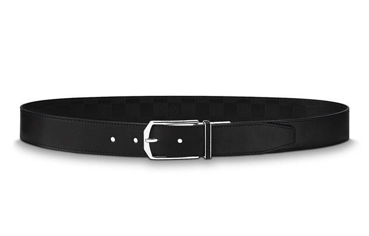 LOUIS VUITTON LV Slender Damier Reversible Leather Belt 35cm Wide M9906T 圖 4