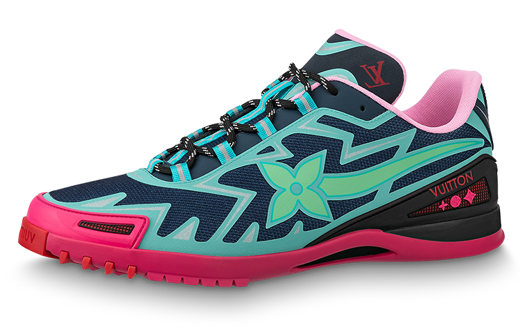 Buy ルイ・ヴィトン LV スプリントスニーカー 'ティール' 1A98YN 1A98YN