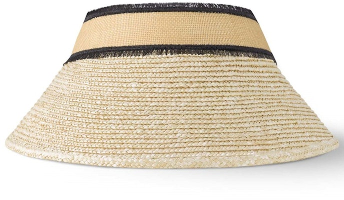 Louis Vuitton LV Straw Visiere Natural Buy Louis Vuitton LV Straw Visiere Natural