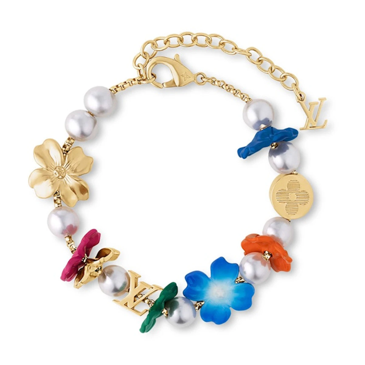 Louis Vuitton LV Surfin' Flower Bracelet Multicolor