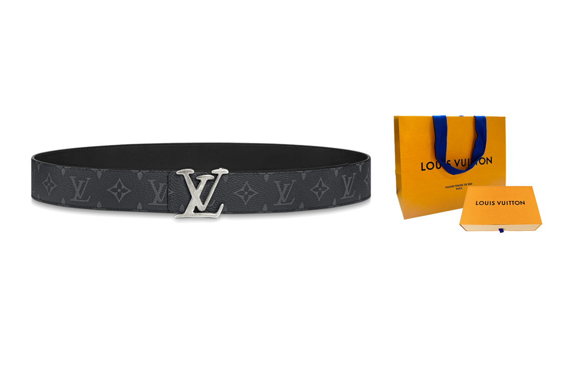 Order LOUIS VUITTON LV TAG 40 Sabuk Kulit Kanvas Monogram Reversible Lebar 4cm M0367V