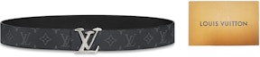 Sizing LOUIS VUITTON LV TAG 40 Monogram Reversible Leather Canvas Belt 4cm Wide M0367V