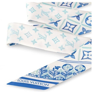 Louis Vuitton LV Tiles Bb Bandeau Biru Lagoon Order Louis Vuitton LV Tiles Bb Bandeau Biru Lagoon