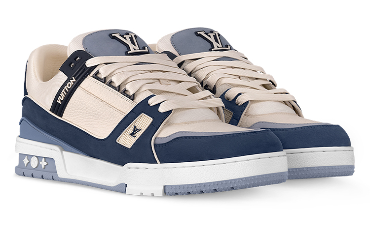 Order 路易威登 LV 运动鞋 '白蓝' 1ABLUP