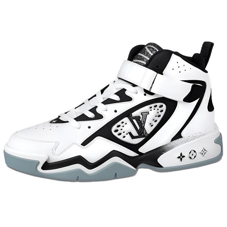 Buy 路易威登 LV Trainer 2运动鞋 '白黑灰' 1AAH95