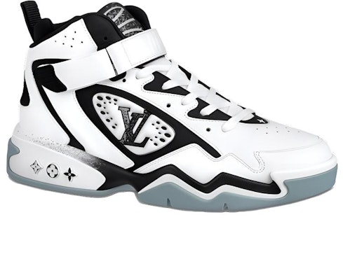 ルイ・ヴィトン LVトレーナー2 スニーカー 白黒灰 1AAH95 Order ルイ・ヴィトン LVトレーナー2 スニーカー 白黒灰 1AAH95