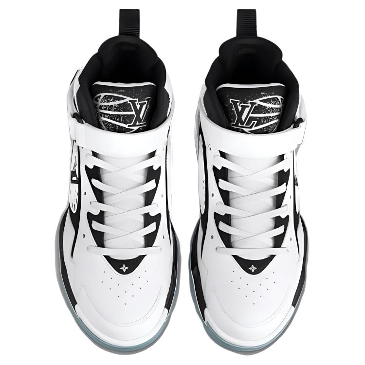 Lookbook 路易威登 LV Trainer 2运动鞋 '白黑灰' 1AAH95