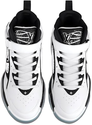 ルイ・ヴィトン LVトレーナー2 スニーカー 白黒灰 1AAH95 Lookbook ルイ・ヴィトン LVトレーナー2 スニーカー 白黒灰 1AAH95