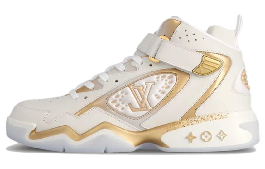Buy ルイ・ヴィトン LVトレイナー2 スニーカー "ホワイトゴールド" 1ABLR9