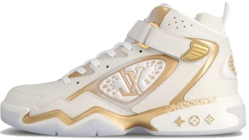 Louis Vuitton LV Trainer 2 Sneakers 'White Gold' 1ABLR9 Louis Vuitton LV Trainer 2 Sneakers 'White Gold' 1ABLR9