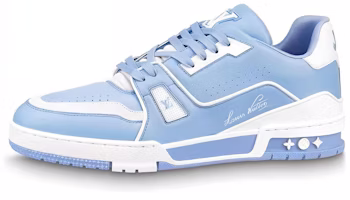 Louis Vuitton LV Trainer #54 Biru Muda Putih 1AAHSJ Buy Louis Vuitton LV Trainer #54 Biru Muda Putih 1AAHSJ
