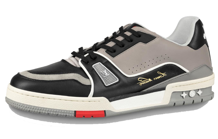 Louis Vuitton LV Trainer 'Black Gray White' 1A54H