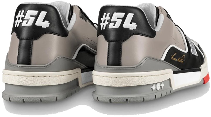 Louis Vuitton LV Trainer 'Negro Gris Blanco' 1A54H Lookbook Louis Vuitton LV Trainer 'Negro Gris Blanco' 1A54H