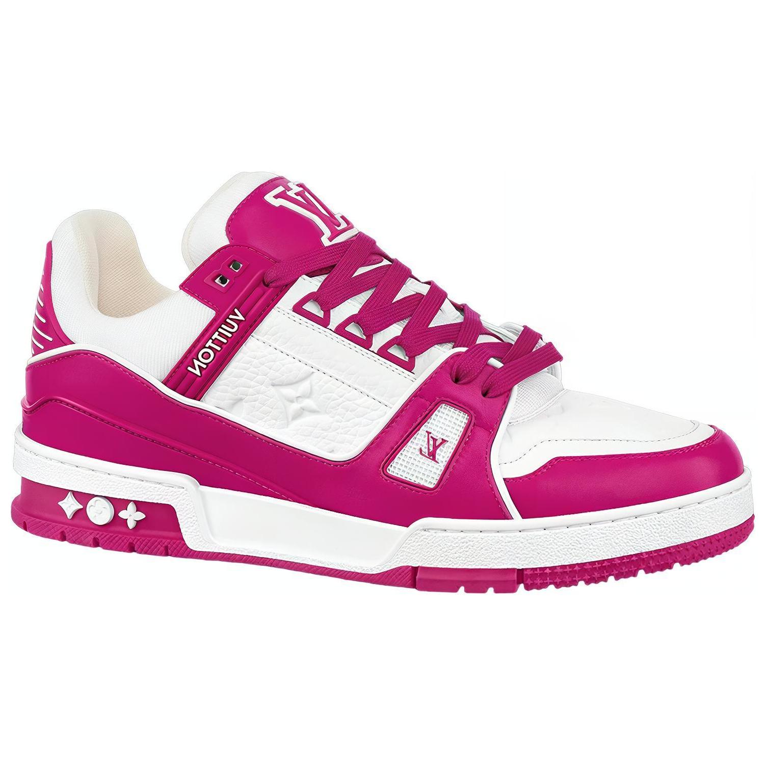 Order 路易威登 LV Trainer '白色紫红' 运动鞋 1AA6WI