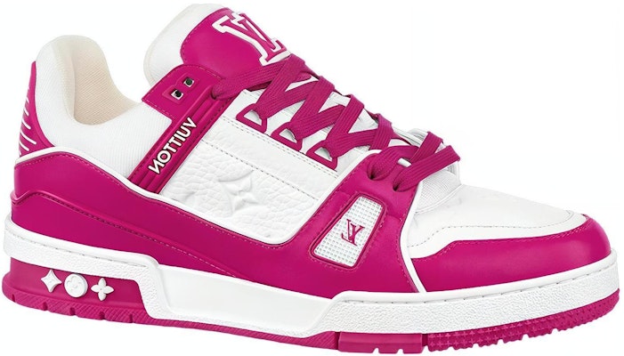 Louis Vuitton LV Trainer 'White Fuchsia' 1AA6WI Order Louis Vuitton LV Trainer 'White Fuchsia' 1AA6WI
