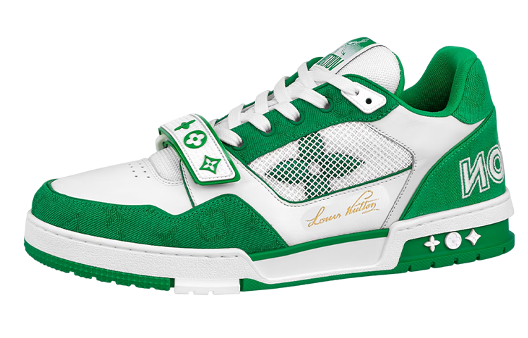 Buy Louis Vuitton LV Trainer 'Blanco Verde' 1ABLY1