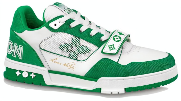 Louis Vuitton LV Trainer 'Blanco Verde' 1ABLY1 Order Louis Vuitton LV Trainer 'Blanco Verde' 1ABLY1