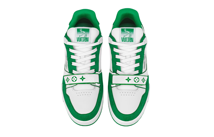 Lookbook Louis Vuitton LV Trainer 'Blanco Verde' 1ABLY1