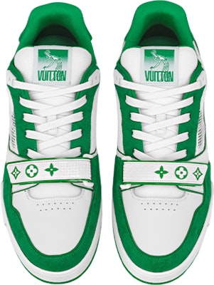 Louis Vuitton LV Trainer 'Blanco Verde' 1ABLY1 Lookbook Louis Vuitton LV Trainer 'Blanco Verde' 1ABLY1