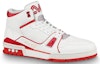 Order LOUIS VUITTON Trainer 中筒運動 時尚板鞋 男款 白紅