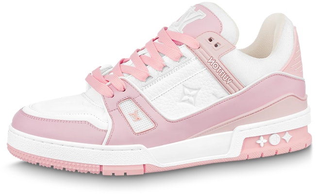 Louis Vuitton LV Trainer 'White Rose' 1AA6Y8 Buy Louis Vuitton LV Trainer 'White Rose' 1AA6Y8
