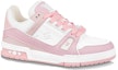 Order Louis Vuitton LV Trainer 'Putih Rose' 1AA6Y8