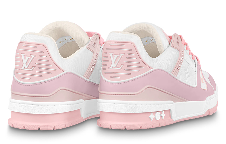 Shop Louis Vuitton LV Trainer 'Putih Mawar' 1AA6Y8