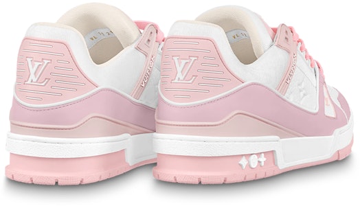 Louis Vuitton LV Trainer 'Putih Rose' 1AA6Y8 Shop Louis Vuitton LV Trainer 'Putih Rose' 1AA6Y8